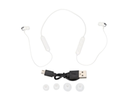Fones de ouvido Bluetooth com fita cervical, cancelamento de ruído esportivo e microfone EOOCOO