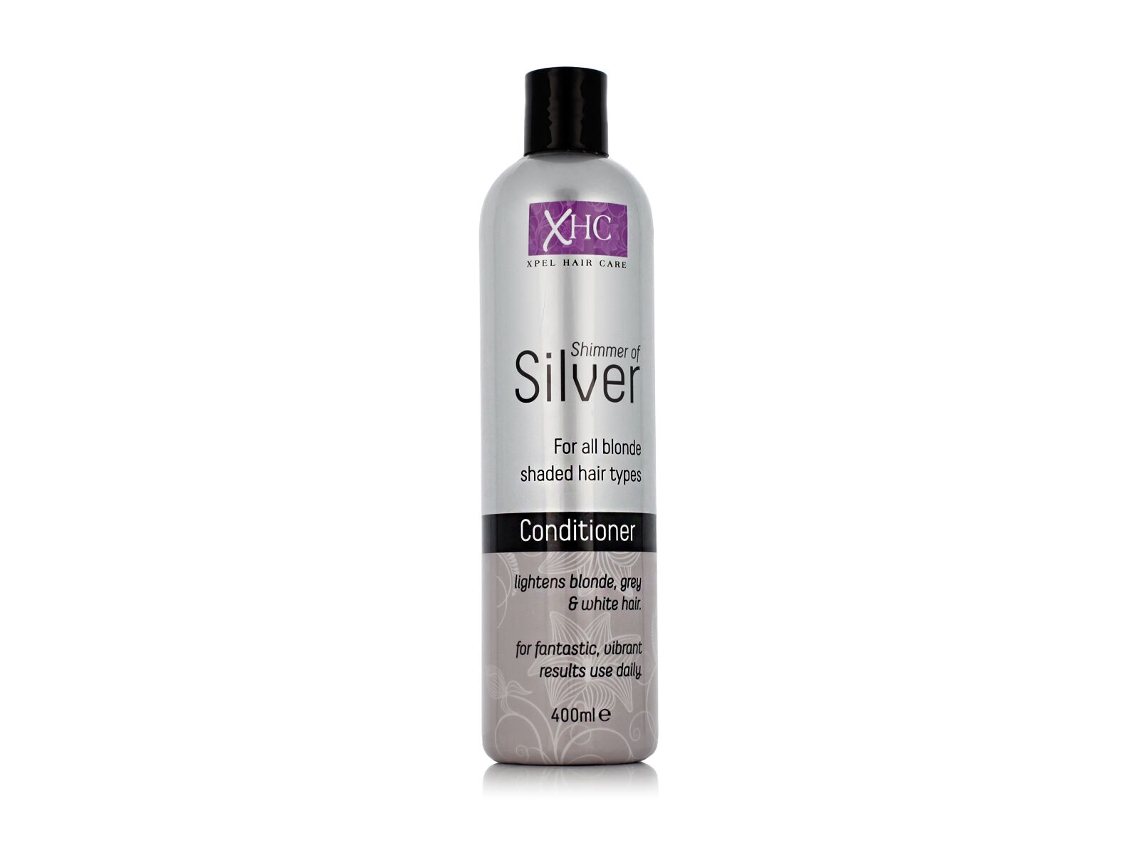 Condicionador para Cabelos Ruivos Ou Brancos XPEL Shimmer Of Silver 400 Ml