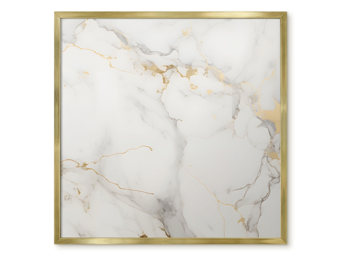 Magnetic Wall Board Black Marble For The Office Espelharte (50x50 Cm)