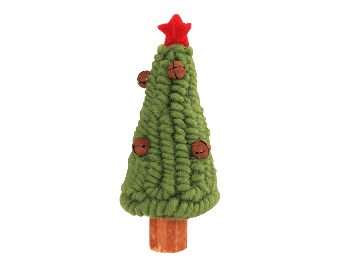 Laxiscreed Árvore De Natal Mini Em Tecido Para Decoração De Hotéis, Lojas E Espaços Comerciais