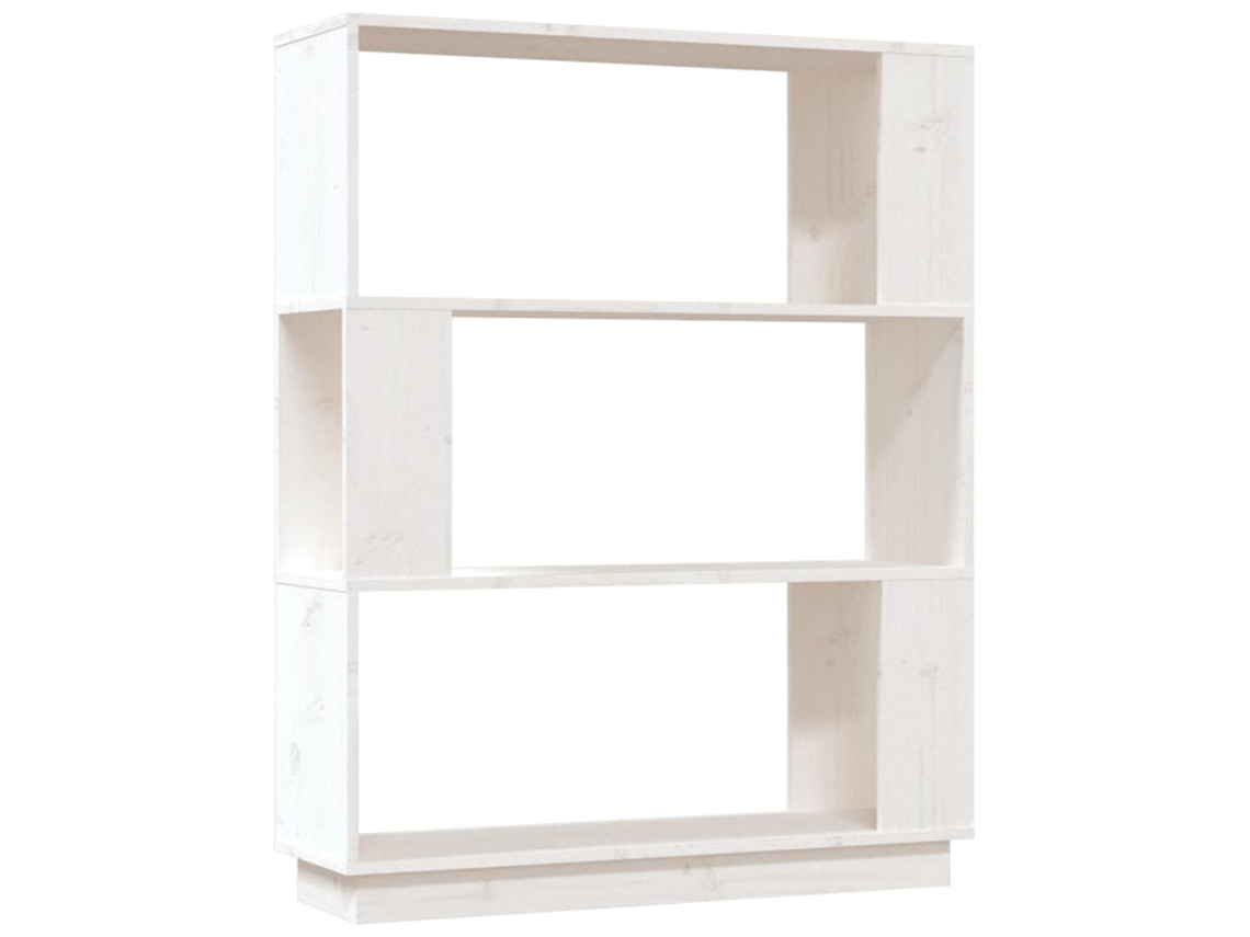Book Cabinet, Book Cabinets Vidaxl Branco Madeira De Pinho (n/a)