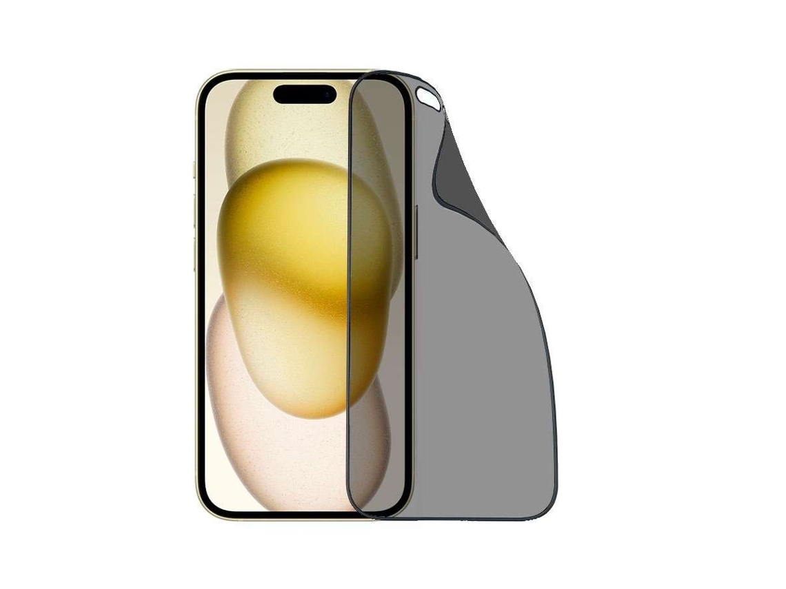 Película De Vidro Temperado Inquebrável Anti-espia Para Iphone 16