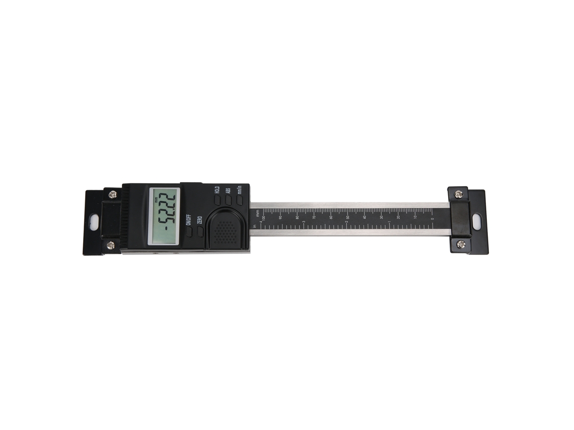 Paquímetro digital com régua vertical, ferramenta de medição industrial de 0 a 100 mm