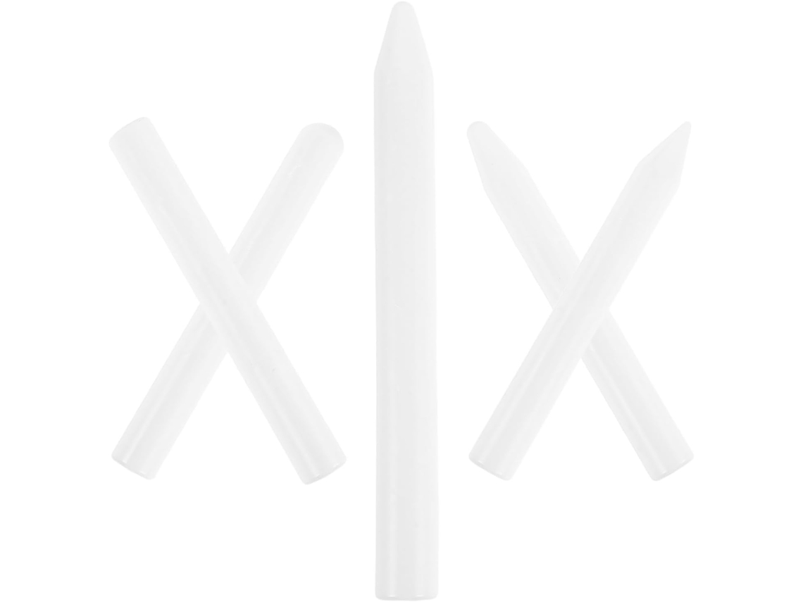 Caneta De Reparo De Amassados Em Nylon Branco, Kit Com 5 Peças Para Reparos Em Lataria.