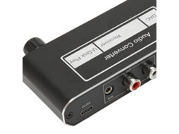 Mali receptor de Som Mini Bluetooth 5.2 Hifi com Controle Remoto Suporta Pen Drive Conversor de Som Sem Perda