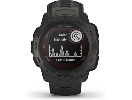 SMARTWATCH INSTINCT SOLAR GRAFITE F.CARDIACA/GPS/45MM