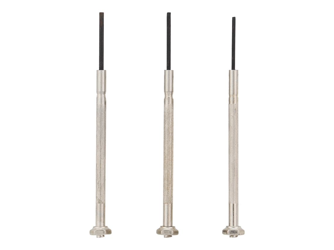 Kit 3 Chaves De Fenda Para Remoção De Pulseira E Movimento De Relógio