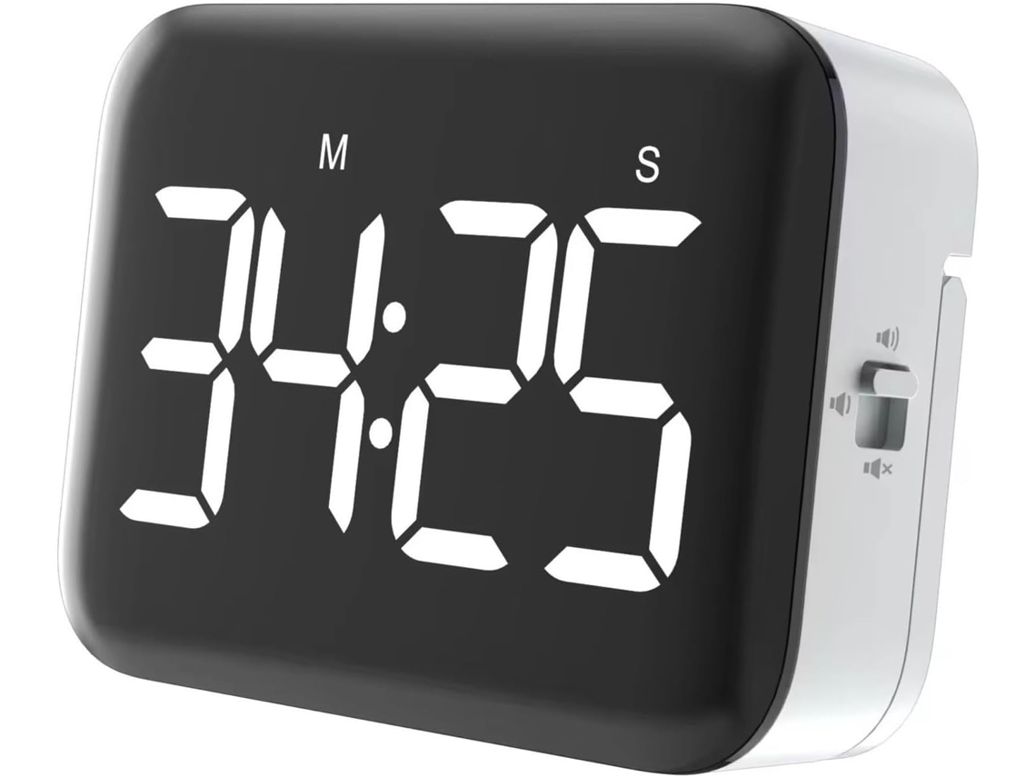 Timer Digital Para Cozinha, Visual E Prático, Para Uso Doméstico