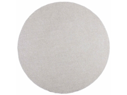 Tapetes de Área Redondo Lugo Creme e Cinza Ø 120 Cm Poliéster VIDAXL