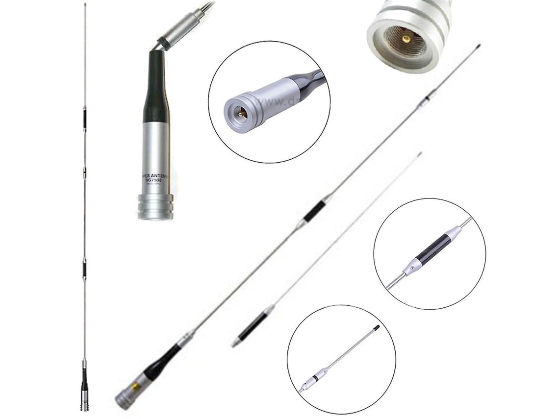 Antena Móvel Platinum Sg 7900 Dual Band Super Winner Pl259 X Fold X de Alto Ganho Detalhes
