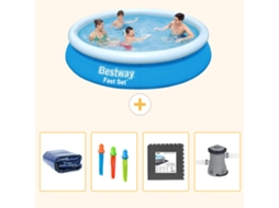 Bestway Piscina Bestway Fast Set Redonda - 366x76 Cm - 5-peças S3
