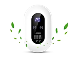 Purificador De Ar Mini Ozonizador, Silencioso, Antibacteriano 99%, Portátil Para Quarto E Pequenos Espaços