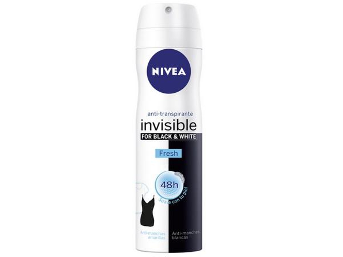 Desodorizante NIVEA Black & White Invisible Fresh Deo Vaporizador (200 ml)