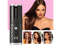 Modelador de Cabelo Automático Sem Fio Preto Alta Durabilidade | YANYXR