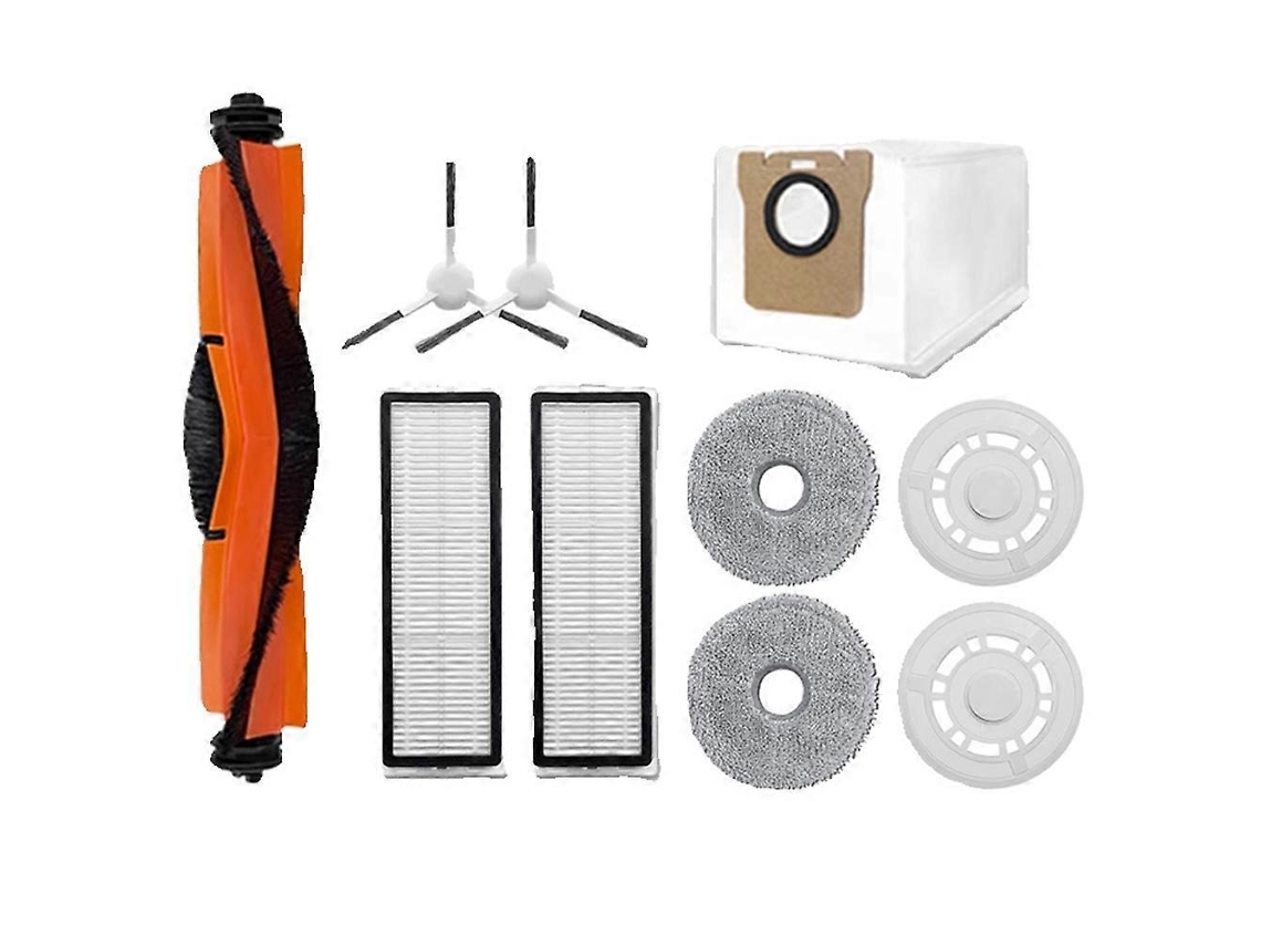 Consumíveis Para O Robô Aspirador E Limpador Xiaomi X10+ X20 Plus: Filtro, Saco De Pó, Escova Rotativa, Suporte Para Pano._ozo