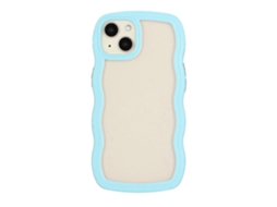 Lurelia Capa Transparente Iphone 13 Tpu Pc Candy Colors Azul