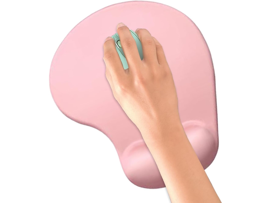 Mousepad Com Apoio Para Pulso, Suporte Ergonômico Para Mesa E