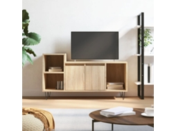 Vidaxl Móvel P/ Tv 100x35x55 Cm Derivados De Madeira Carvalho Sonoma