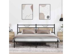 Vidaxl Estrutura De Cama Sem Colchão 193x201 Cm Carvalho Sonoma