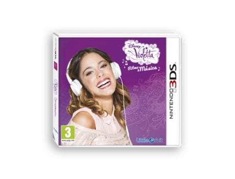 Jogo Nintendo 3DS Disney Violetta Ritmo & Música — Musical | Idade Mínima Recomendada: 3