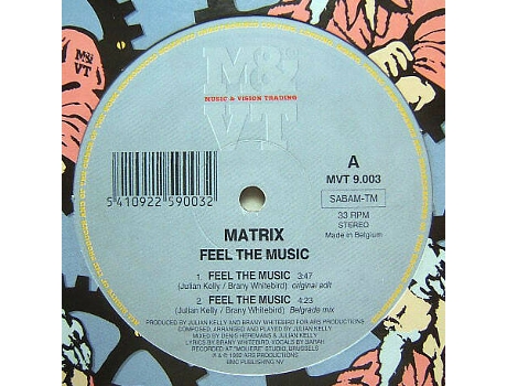 Vinil Feel The Music Mvt (music Vision Trading)