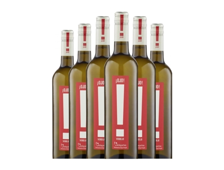 Vinho branco NAVARRO LÓPEZ Ojo Verdejo Valdepeñas (0.75 L - 6 Unidades)