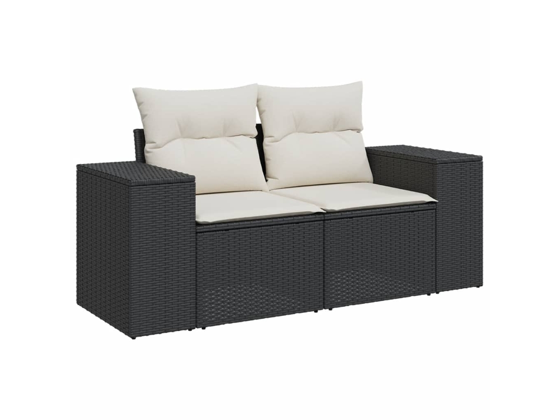 Garden Sofa, Garden Sofas Vidaxl Preto Rattan / Vime (n/a)