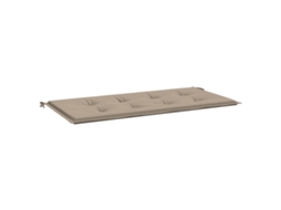 Garden Bench Cushion, Garden Bench Cushions Vidaxl Cinzento-acastanhado Tecido (120 X 50 X 3 Cm)