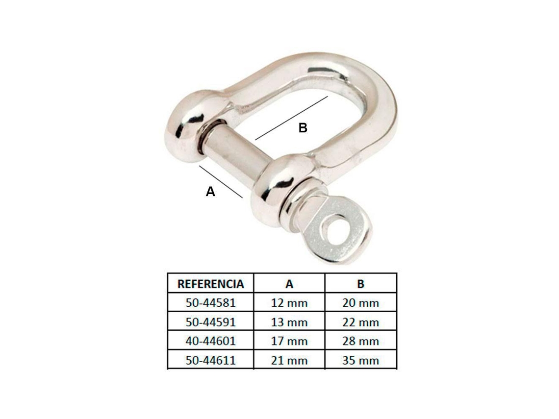 Seachoice D Anchor Shackle