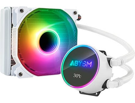 ABYSM Artic White 120 ARGB Processador 12 cm