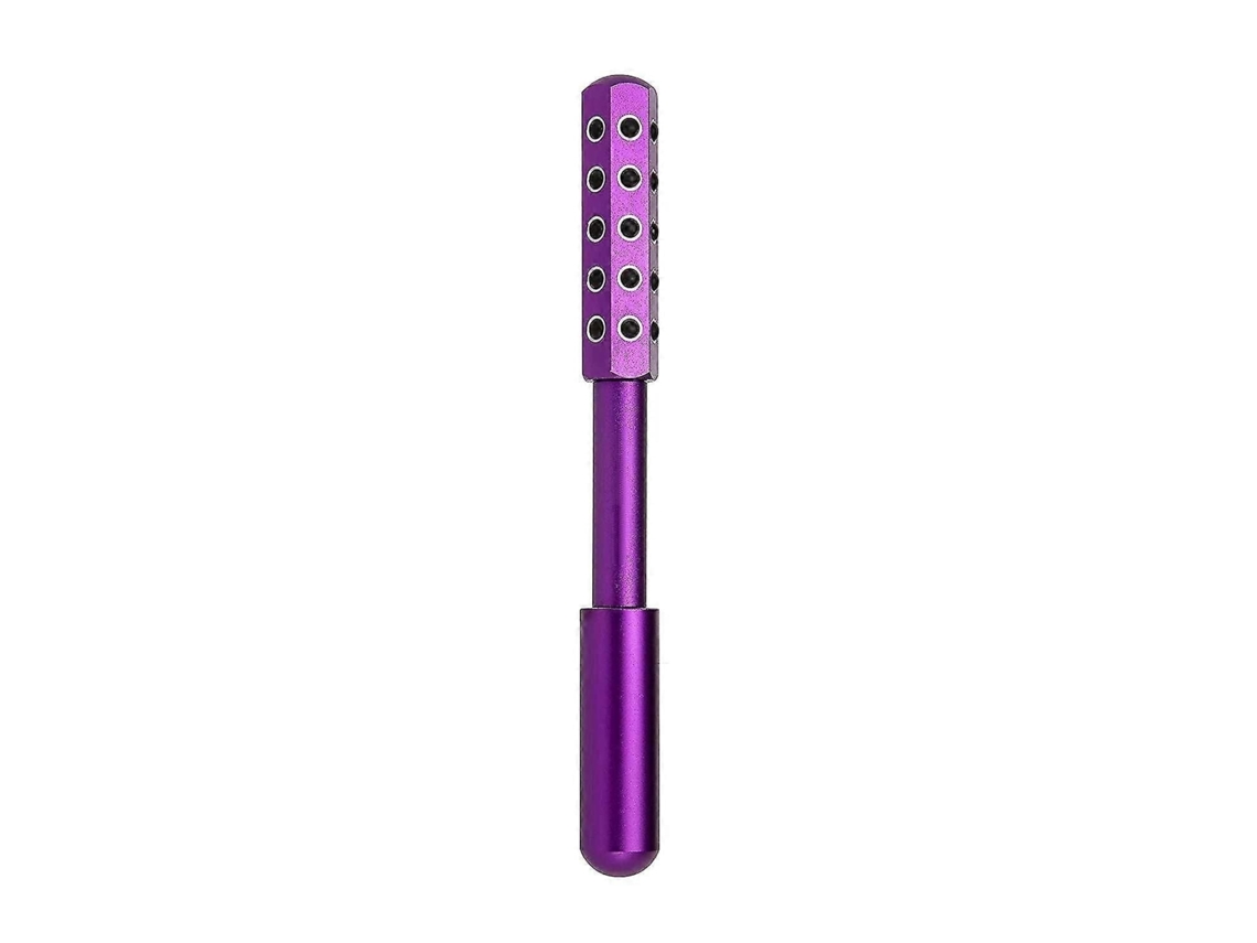 Radiance Roller Massageador Facial Revigorante com Rolos de Germânio GOKOCO (roxo)