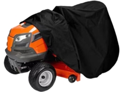 Capa Para Cortador De Grama Em Tecido Oxford 420d 183x 137x 117cm Impermeável E À Prova Poeira Tratores Jardim Proteção
