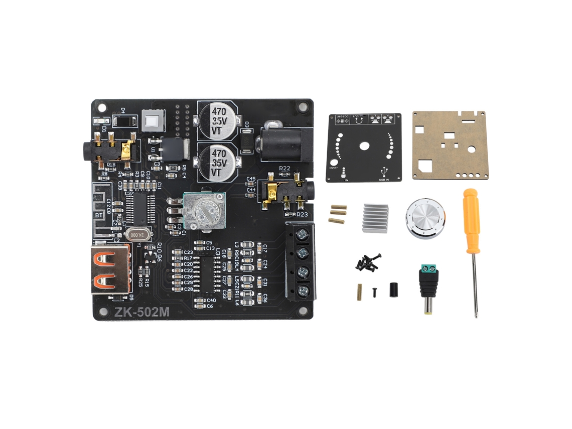Placa Amplificador Bluetooth LAXISCREED 2 Canais 12 24v