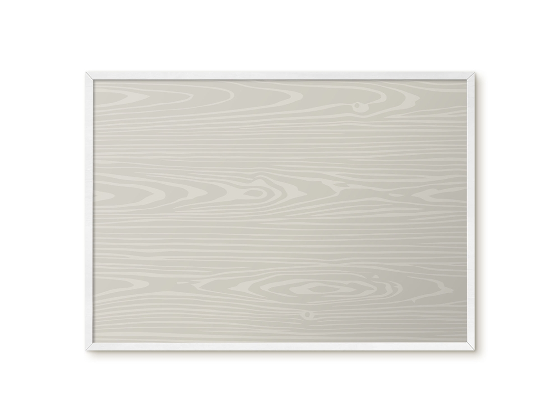 Magnetic Board Beige Grain For The Living Room Espelharte (70x50 Cm)
