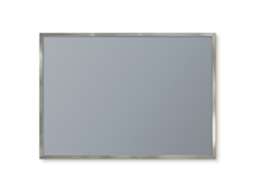 Magnetic Glass Board Dark Orange For The Hall Espelharte (70x50 Cm)