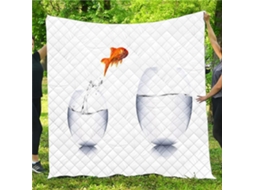Colcha Acolchoada Fansu Capa de Cama Cobertor para Ar Condicionado Edredom Conjunto Estampada Sofá com Criança