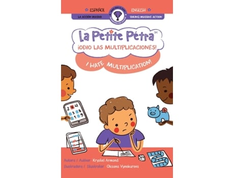 Livro ¡Odio las multiplicaciones! I Hate Multiplication! de Krystel Armand (Inglês)