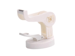 Suporte Para Fita Adesiva De Mesa, Acessórios Embrulho Presentes, Escolar, Branco