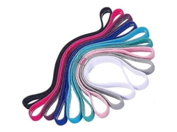 2026 9 Cintas Deportivas Elásticas Antideslizantes de Espesor, Grip de Silicona para Yoga, Ejercicio Y Sudor