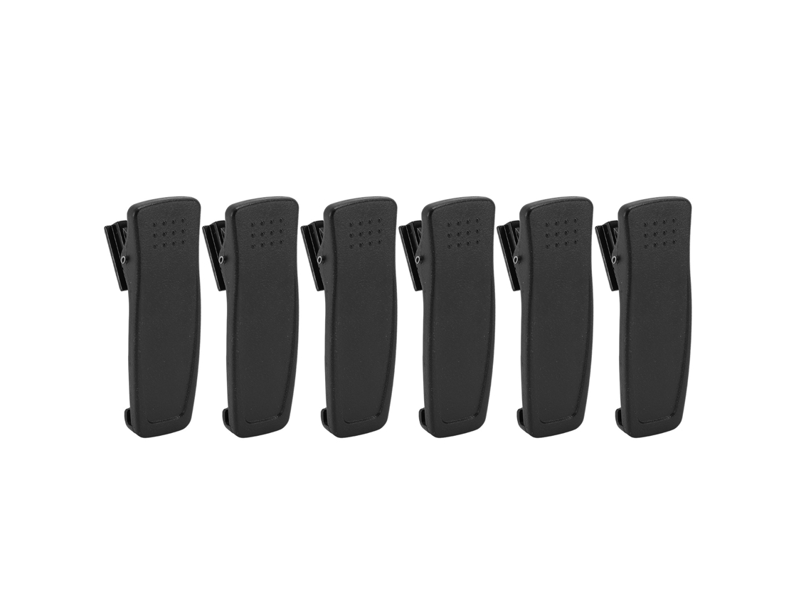 Aetheria pinça de Cinto para Rádio de Duas Vias Hytera Tc 500 Tc 446 Tc 500 u1 em Abs Resistente 6 Unidades
