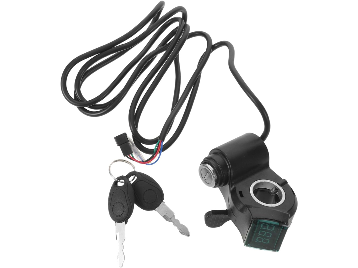 Dispositivo antifurto para maior segurança e visibilidade noturna de patinetes elétricos.