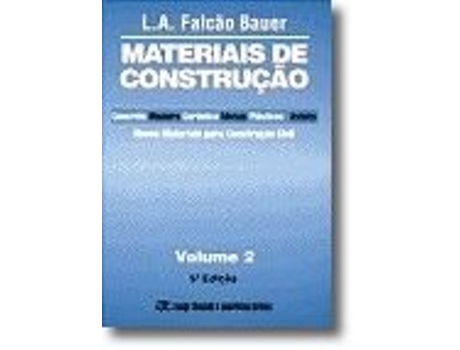 Livro Materiais de Construção - Volume 2 .