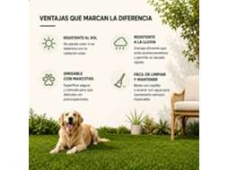 Rolo De Relva Artificial Lorvik Premium 20 Mm — 2×10 M (20 M²) Para Jardim E Terraço Exterior
