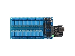 Laxiscreed Módulo Ethernet De Controle Com Lan/wan E Relé De 16 Canais