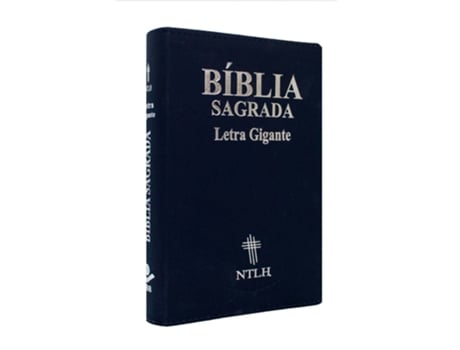 Livro Biblia Ntlh Gigante Luxo Com Indice Rygu Azul De Diversos (português Do Brasil)