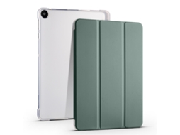 Capa Inteligente Tpu Transparente Três Dobras Com Compartimento Para Caneta Halinuia Para Huawei Matepad Se