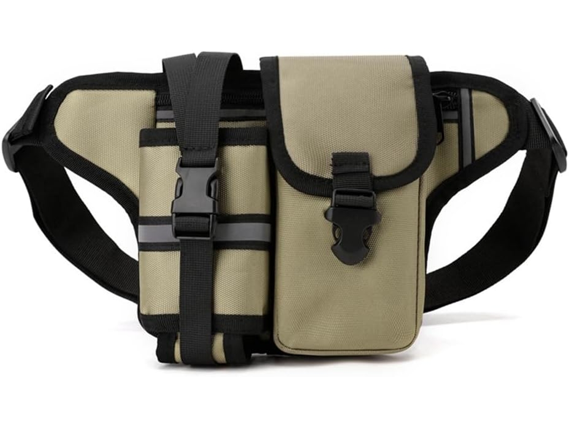 Pochete de Caminhada em Nylon Impermeável com Porta garrafa e Porta celular, Cinto Esportivo SFUSHOS
