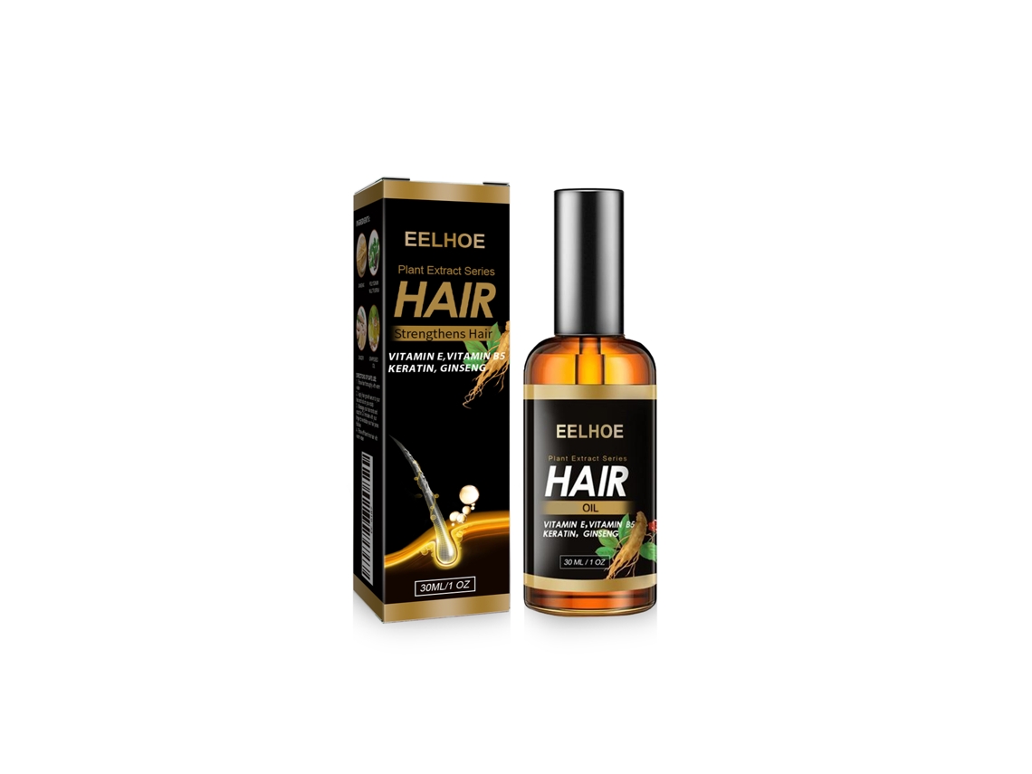 Óleo Essencial Gengibre Eelhoe Hidrata Cabelo
