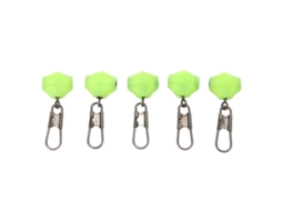 Conector de Flutuador Pequeno T Verde para Pesca