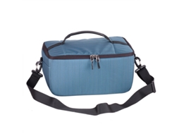 Lurelia Bolsa De Transporte Para Câmara Impermeável E Resistente A Impactos Com Divisórias Acolchoadas Estojo Protetor